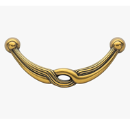 Cabinet Handle - 96mm - Natural Bronze 