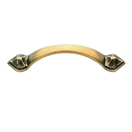 Cabinet Handle - 96mm - Natural Bronze 