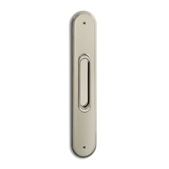 Borromeo Flush Door Handle - Satin Cham