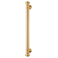 Decor Door Pull Handle - Satin Brass Fi