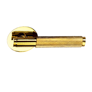BOZZ Door Lever Handle On Rose - Matt A