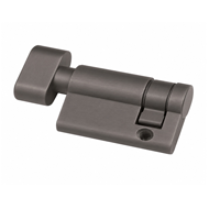 Half Cylinder Lock with Knob - 40mm - A