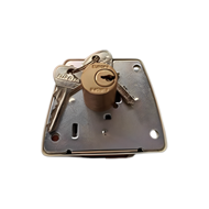 CupBoard Lock Panel - 25mm - Gold Finis