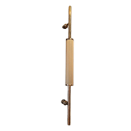 Brass Door Pull Handle - Size 18" - Ros