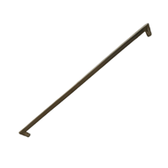 Luce Door Handle - 300mm - Antique Bras